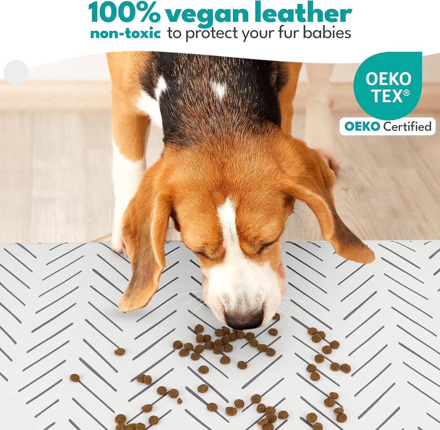 Elevate Your Pet's Dining Experience with Our Large Waterproof Feeding Mat – Stylish, Non-Slip, and Easy to Clean!