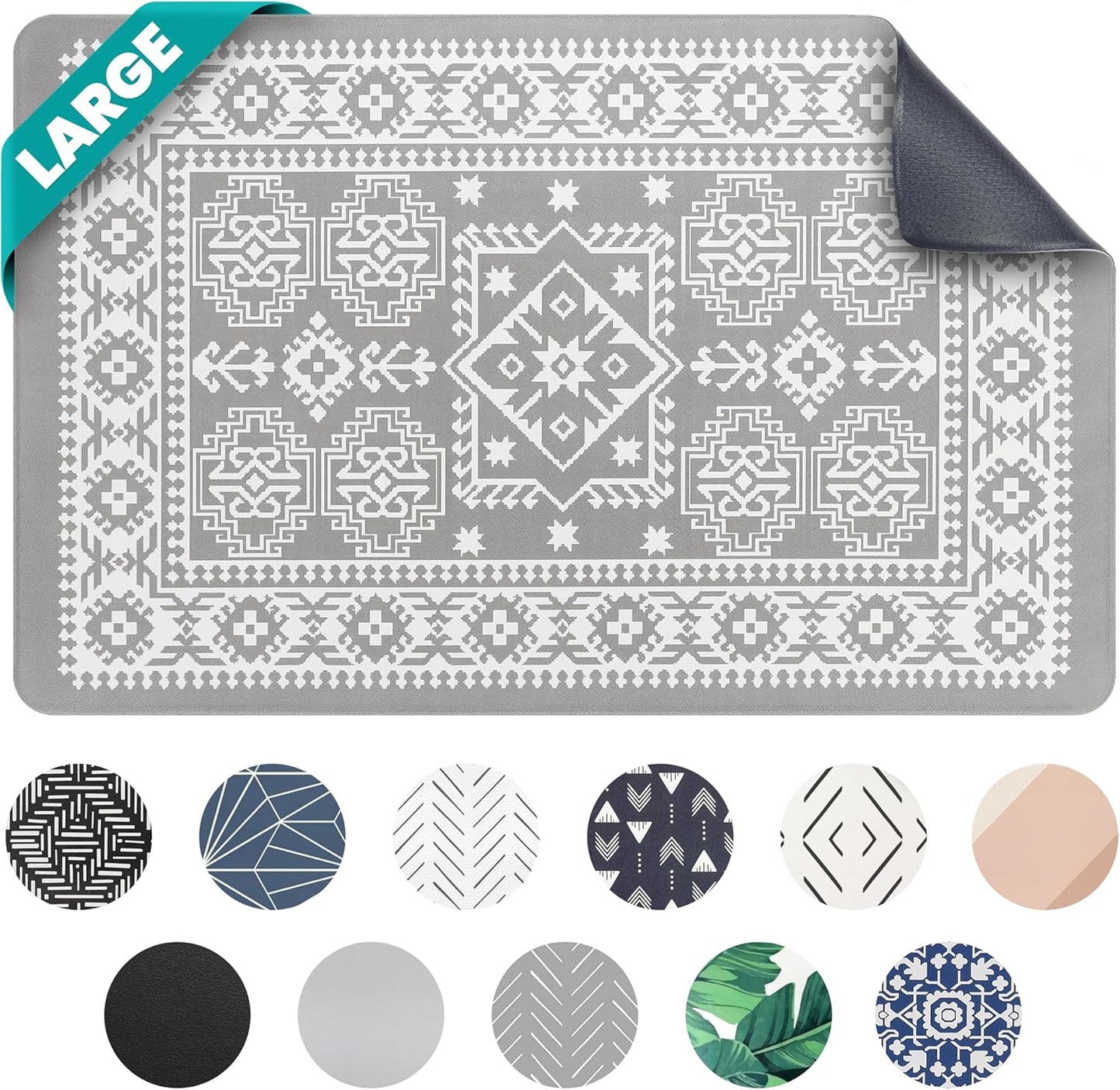 Elevate Your Pet's Dining Experience with Our Large Waterproof Feeding Mat – Stylish, Non-Slip, and Easy to Clean!