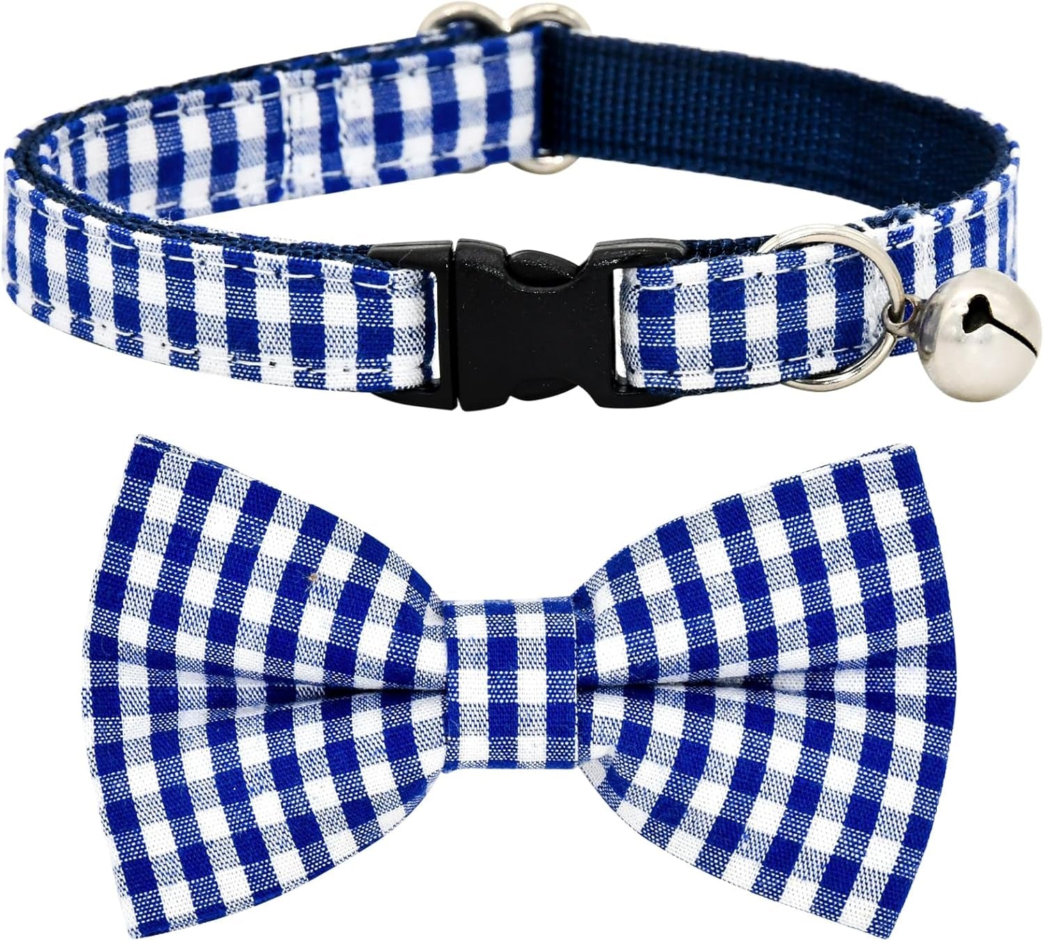 Charming Sushi Cat Collar Bow Set - Breakaway Safety Collar & Bowtie for Kittens - Perfect for Weddings & Birthdays!