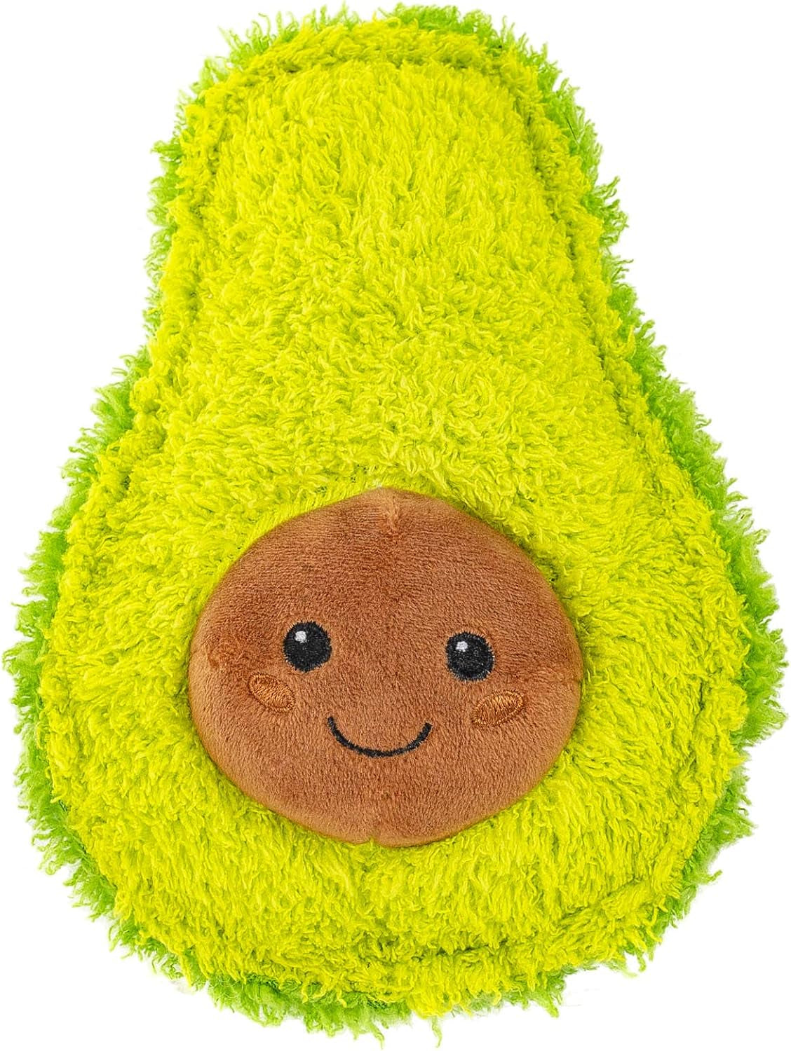 Adorable 7-Inch Plush Avocado Toast Pet Toy with Squeaker and Crinkle - Perfect Gift for Your Furry Friend!