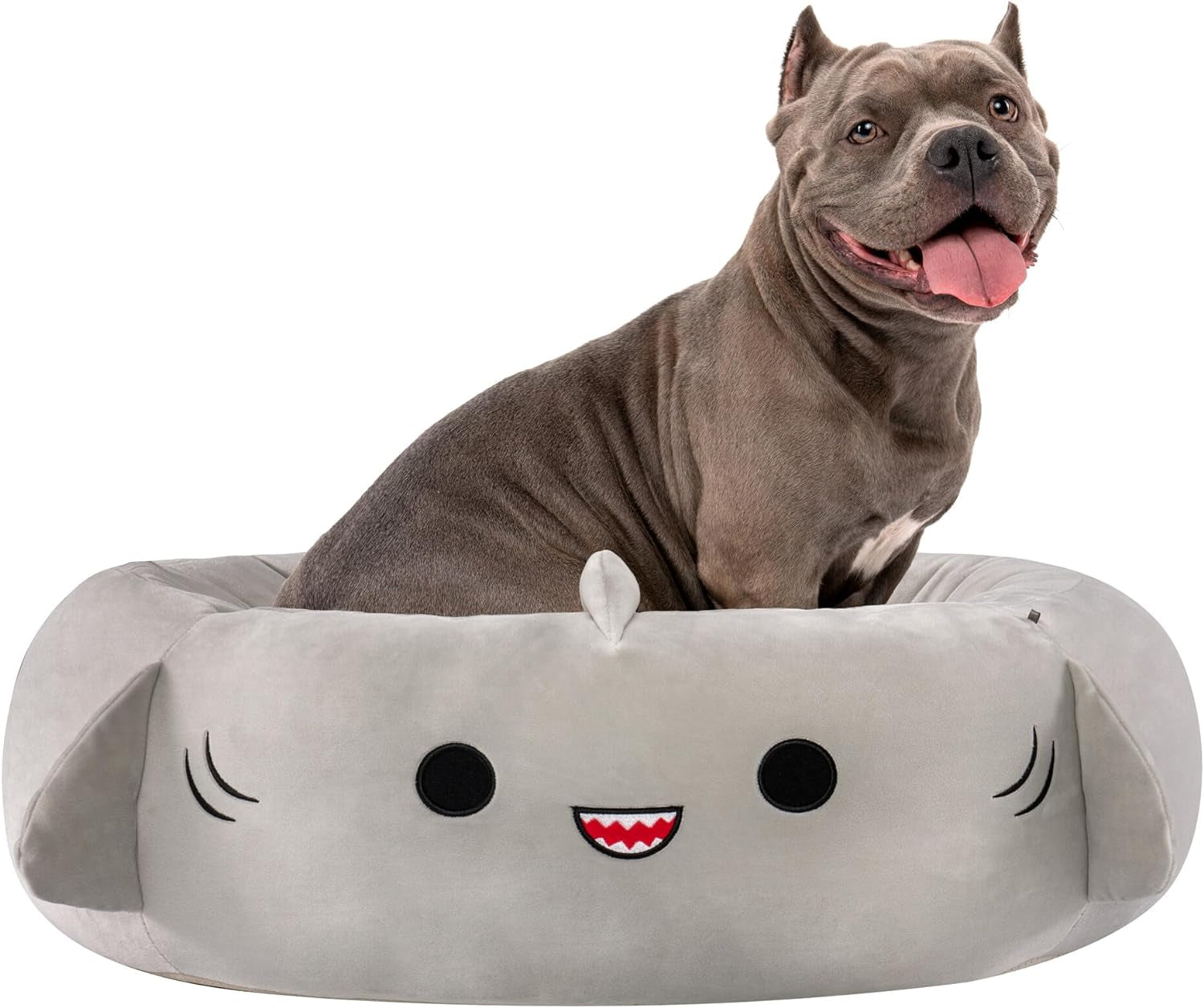 24-Inch Gordon Shark Pet Bed - Medium Ultrasoft Official  Plush Pet Bed