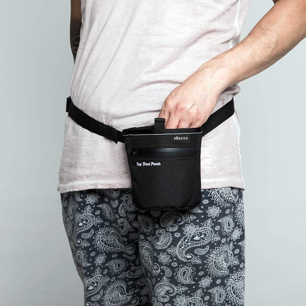 Premium Dog Treat Pouch - Perfect for Training, Snack Rewards & Easy Carry with Clip & Magnetic Opening