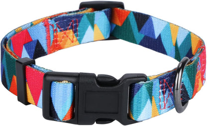 Elevate Your Dog's Style with the Chic Floral Adjustable Collar - Perfect for Medium Breeds!