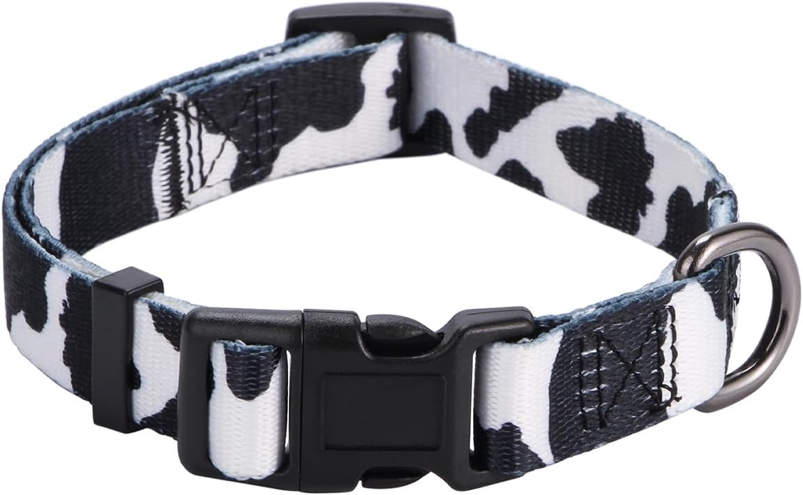 Elevate Your Dog's Style with the Chic Floral Adjustable Collar - Perfect for Medium Breeds!