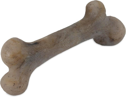 Dino Bacon Bone Chew Toy - The Ultimate Tough Nylon Bone for Aggressive Chewers - 11 Inches of Fun!