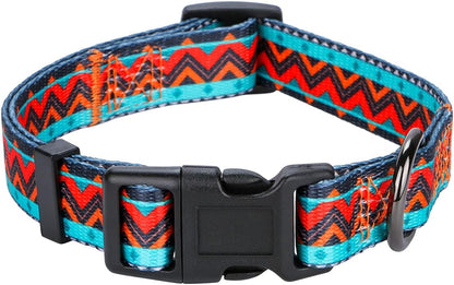 Elevate Your Dog's Style with the Chic Floral Adjustable Collar - Perfect for Medium Breeds!