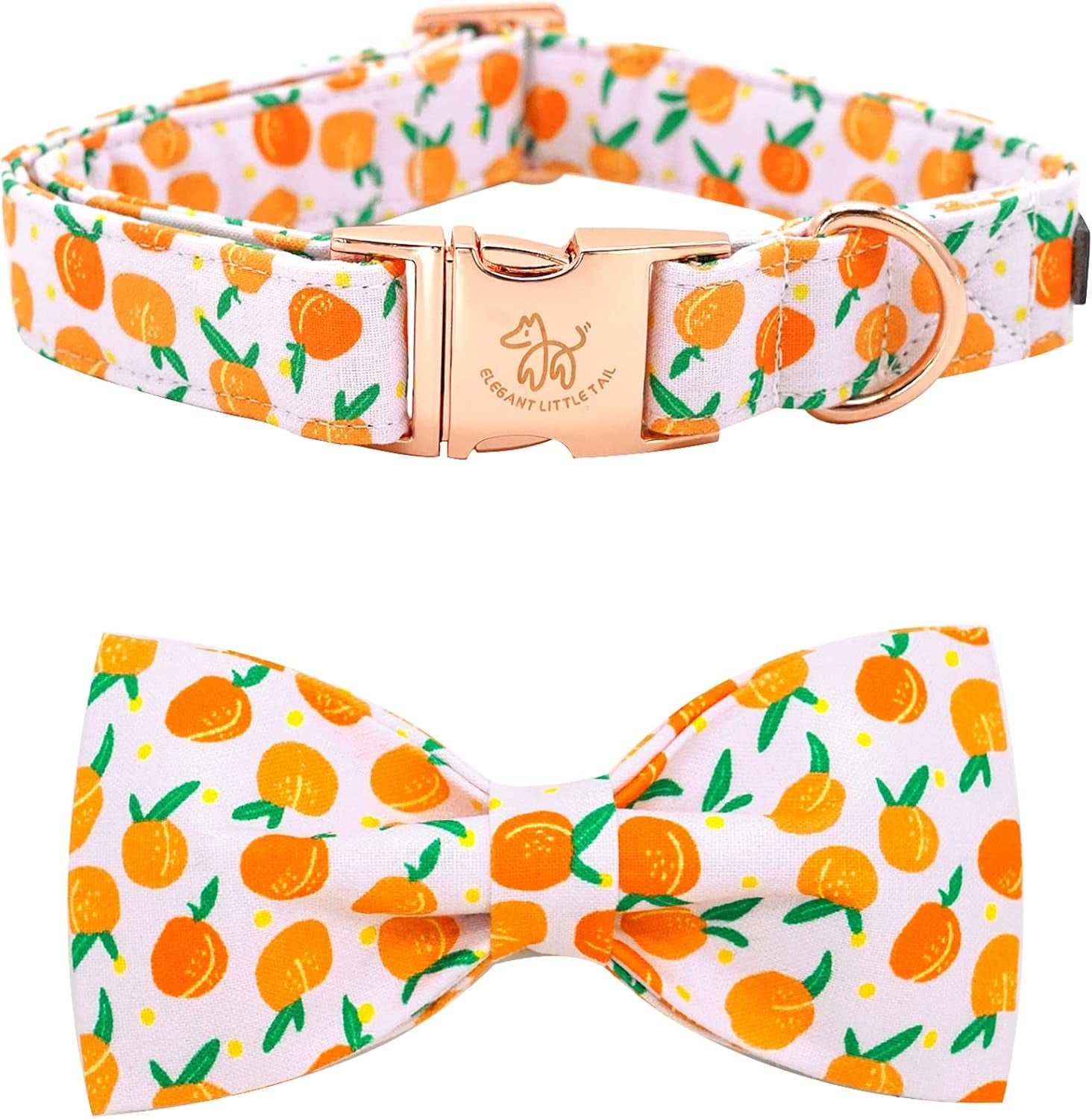 Chic Holiday Bowtie Dog Collar - Adjustable, Comfortable Pet Accessory for Small to Large Dogs