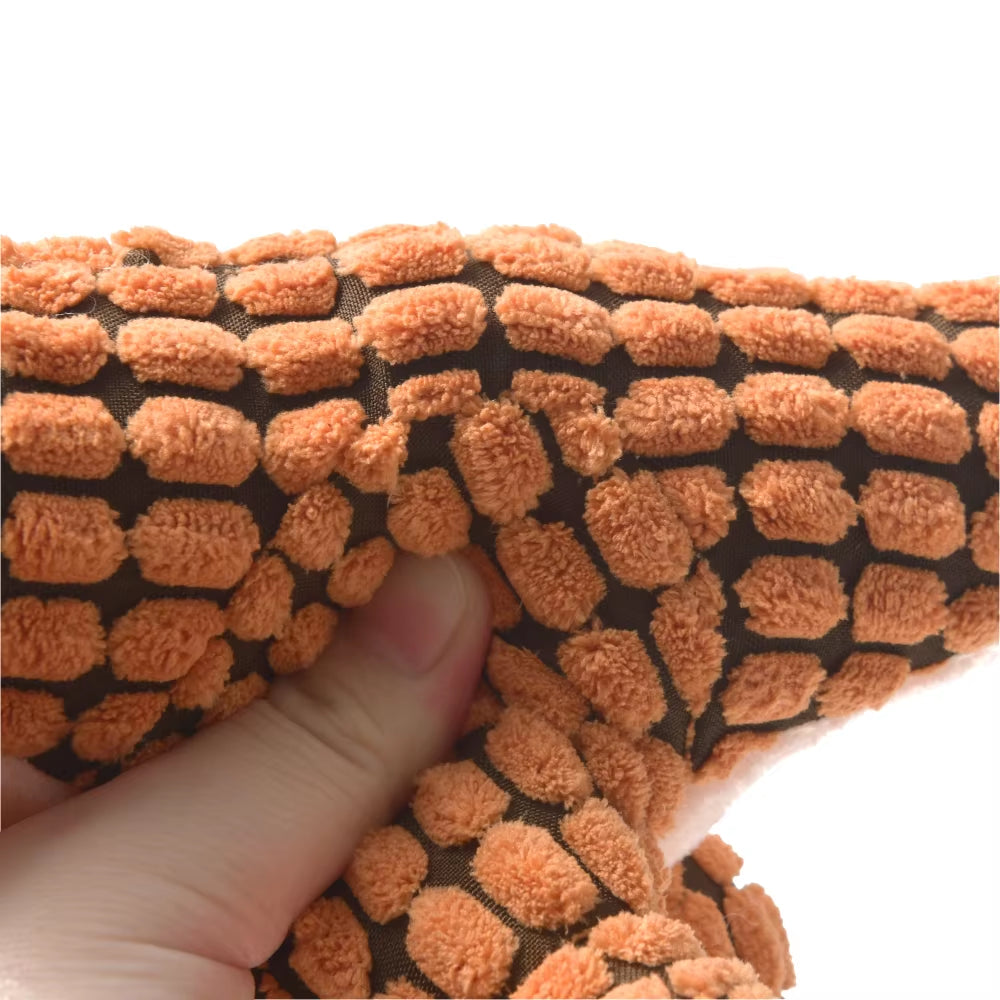 Interactive Plush Dinosaur Squeaky Chew Toy for Small Dogs - Fun Molar Toy for Playtime