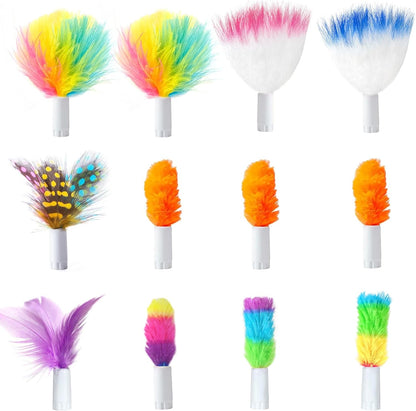 Exciting 2-in-1 Interactive Cat Laser Toy - Automatic Feather Game for Endless Indoor Fun with USB Rechargeable Smart Sensor