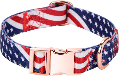 Elevate Your Dog's Style with the Chic Floral Adjustable Collar - Perfect for Medium Breeds!