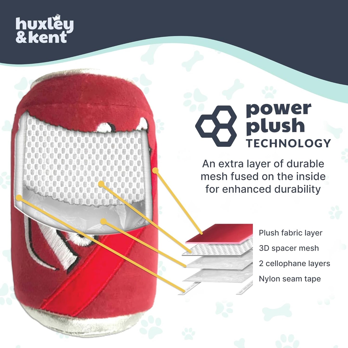 Power Plush Squeaky Dog Toy - The Ultimate Soft Toy for Endless Indoor Fun & Fetch for Dogs of All Sizes!