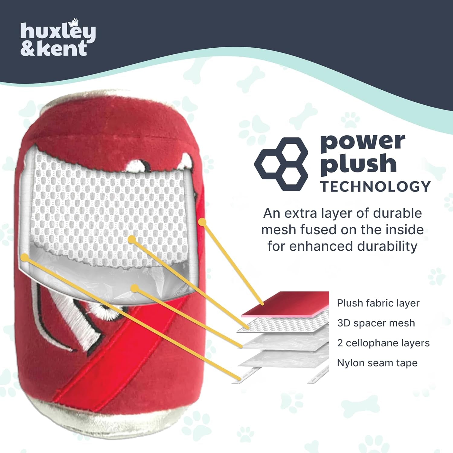 Power Plush Squeaky Dog Toy - The Ultimate Soft Toy for Endless Indoor Fun & Fetch for Dogs of All Sizes!