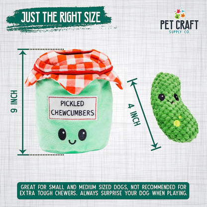 Engaging Hide and Seek Plush Dog Toy Bundle - Interactive Crinkle Squeaky Puzzle for Medium Breeds to Stimulate Your Pup's Mind and Fun!