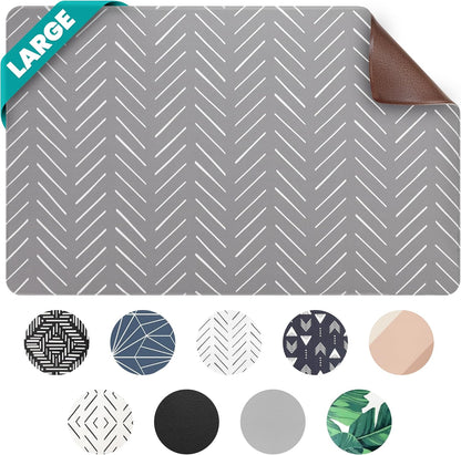 Elevate Your Pet's Dining Experience with Our Large Waterproof Feeding Mat – Stylish, Non-Slip, and Easy to Clean!