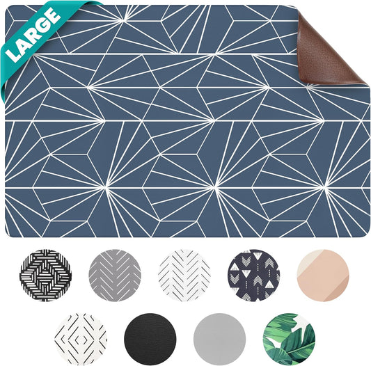 Elevate Your Pet's Dining Experience with Our Large Waterproof Feeding Mat – Stylish, Non-Slip, and Easy to Clean!