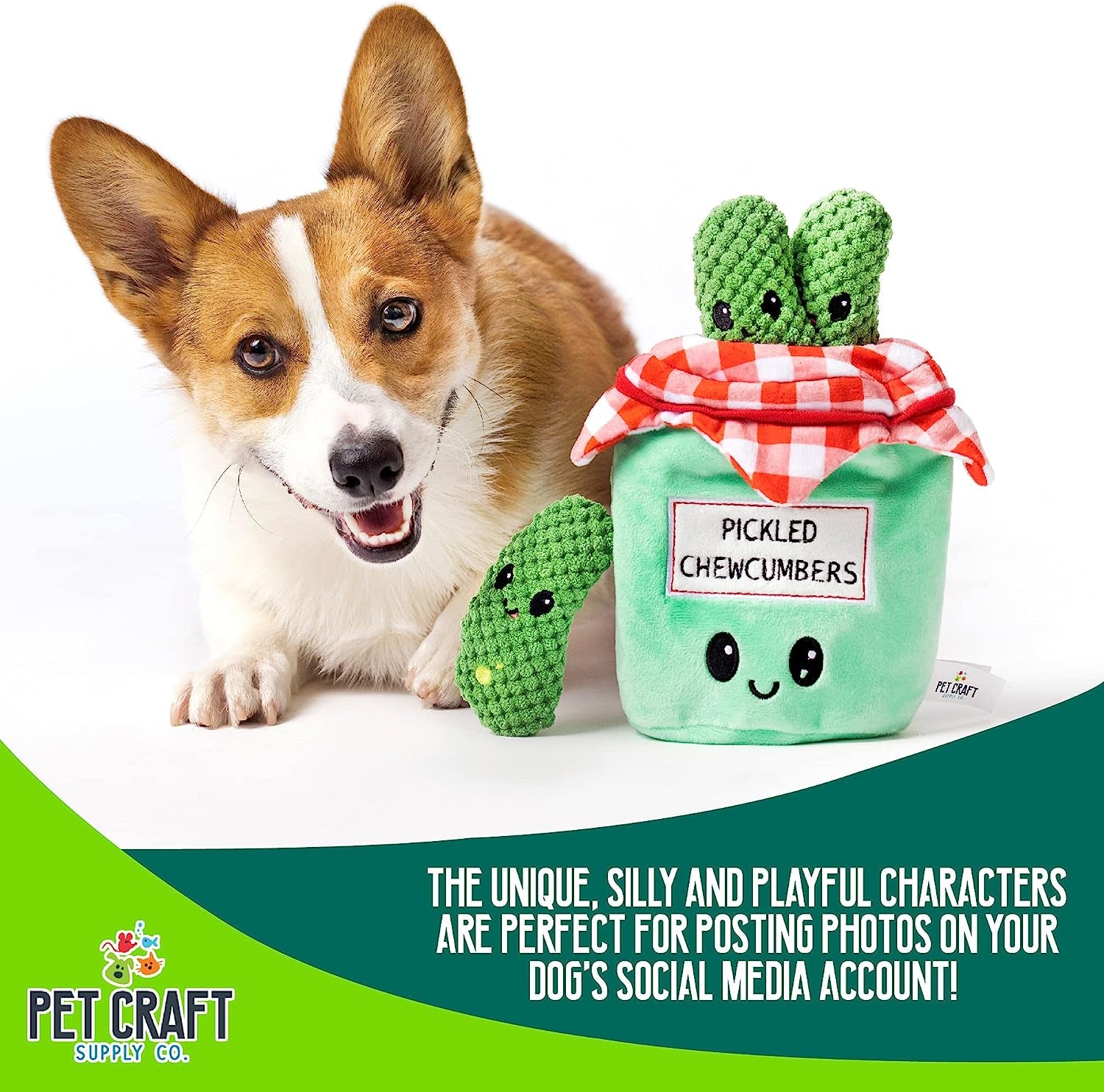 Engaging Hide and Seek Plush Dog Toy Bundle - Interactive Crinkle Squeaky Puzzle for Medium Breeds to Stimulate Your Pup's Mind and Fun!