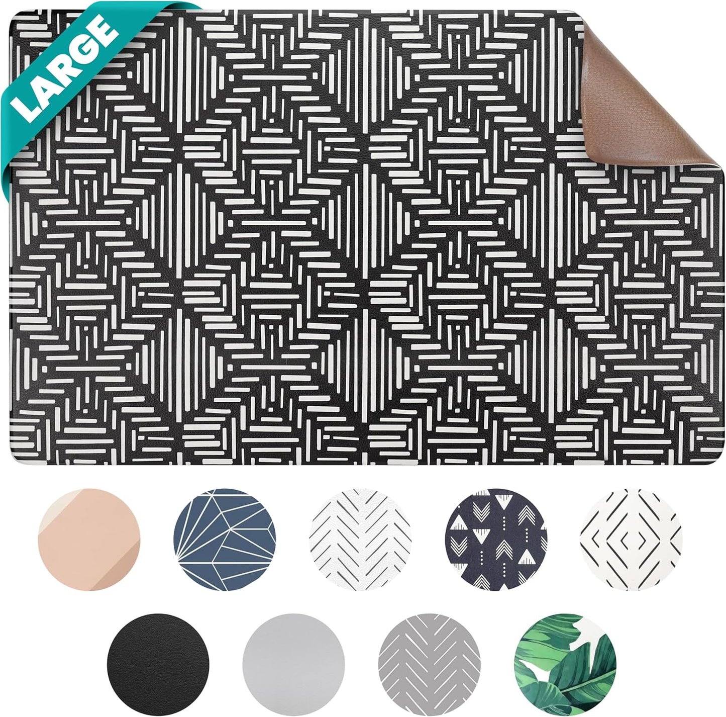 Elevate Your Pet's Dining Experience with Our Large Waterproof Feeding Mat – Stylish, Non-Slip, and Easy to Clean!