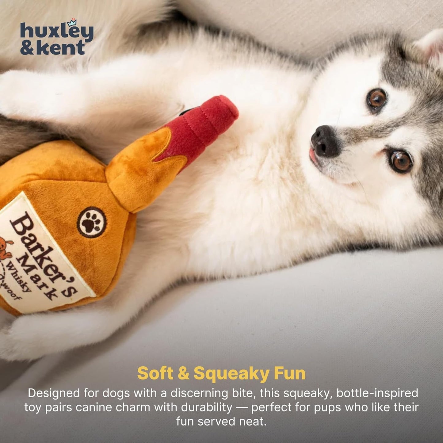 Power Plush Squeaky Dog Toy - The Ultimate Soft Toy for Endless Indoor Fun & Fetch for Dogs of All Sizes!