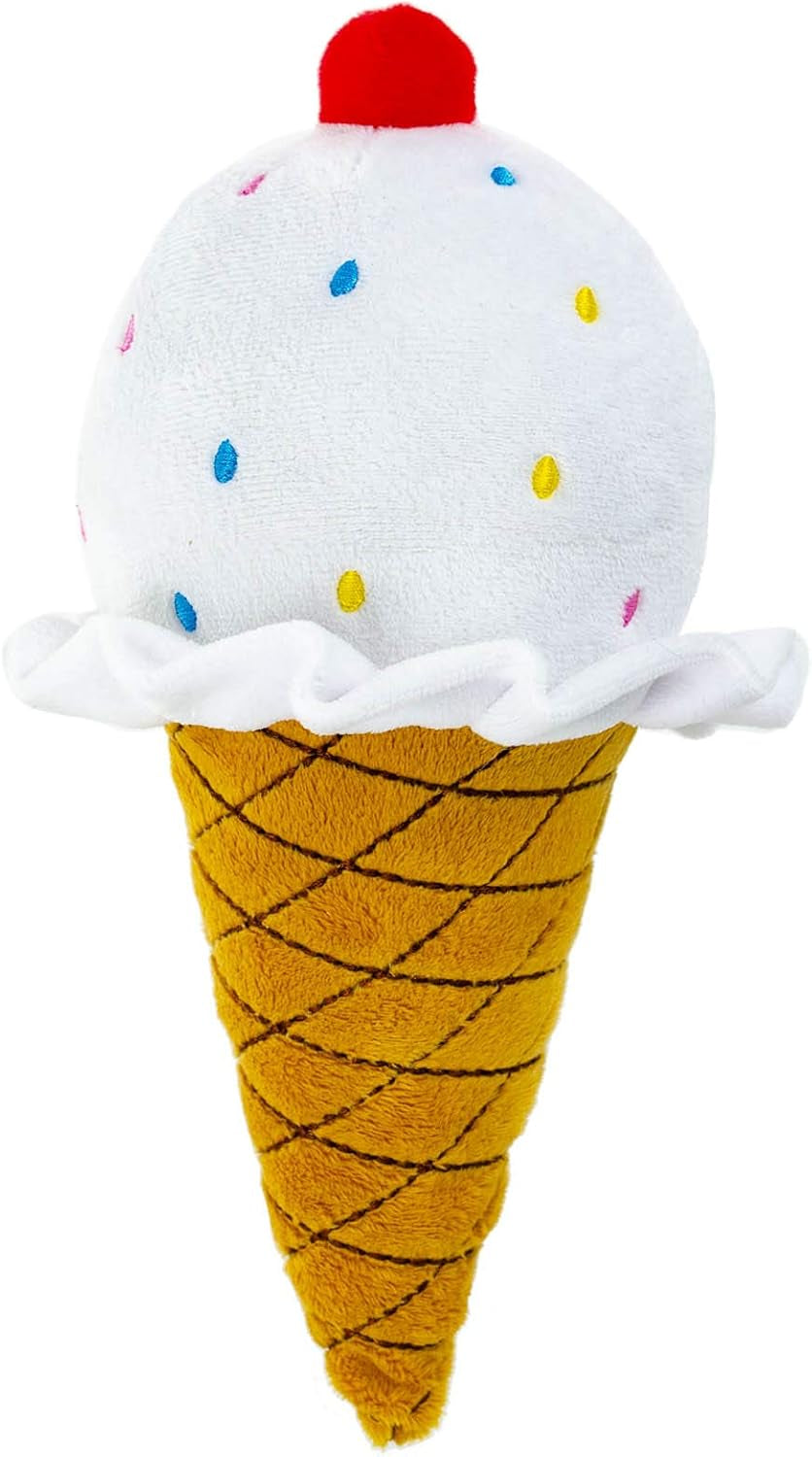 Adorable 7-Inch Plush Avocado Toast Pet Toy with Squeaker and Crinkle - Perfect Gift for Your Furry Friend!