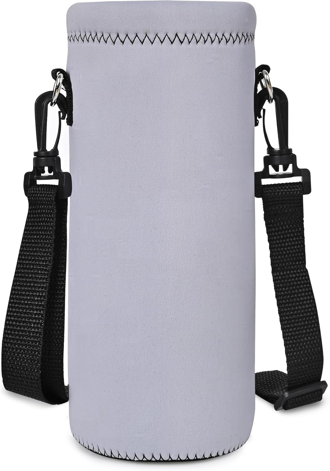 Insulated Water Bottle Sling Bag - Stylish Neoprene Crossbody Carrier for 500ml/17oz Bottles with Adjustable Shoulder Strap for Men & Women