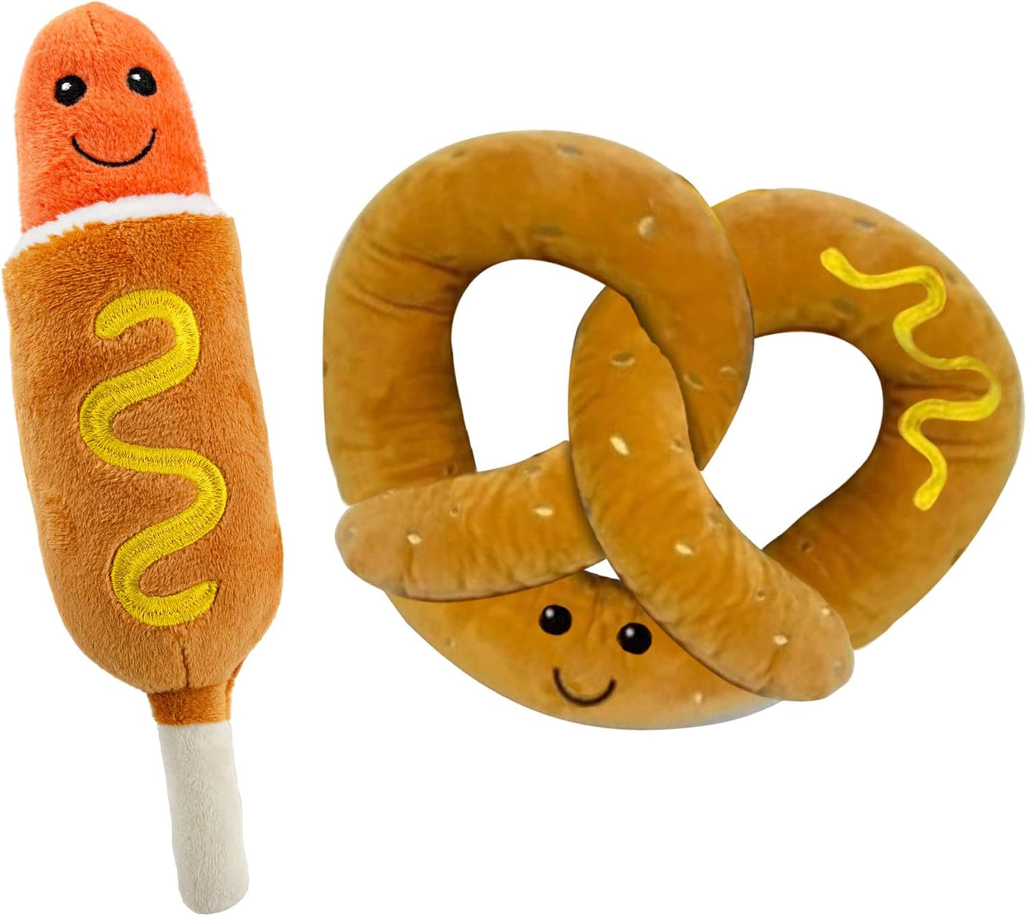 Adorable 7-Inch Plush Avocado Toast Pet Toy with Squeaker and Crinkle - Perfect Gift for Your Furry Friend!